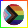 Badge inclusif LGBT+