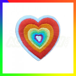 Patch coeurs 8