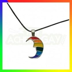 Collier LGBT Lune Rainbow