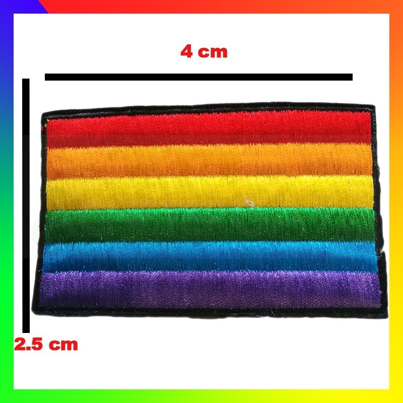 Patch LGBT rectangle S