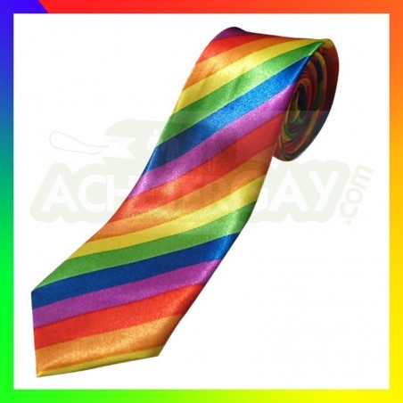 cravate rainbow