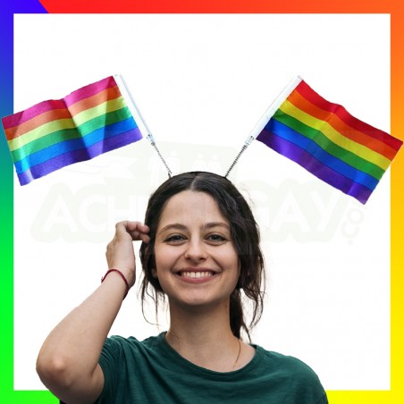 Serre tête rainbow flag