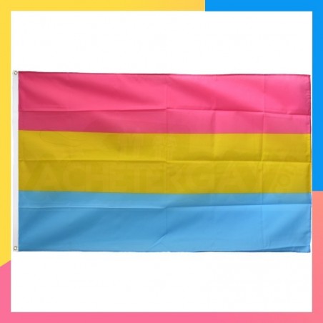 drapeau pansexuel